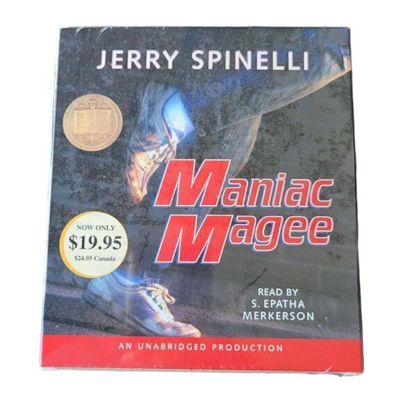 Maniac Magee by Jerry Spinelli 2005 Compact Disc Unabridged - Picture 1 of 3